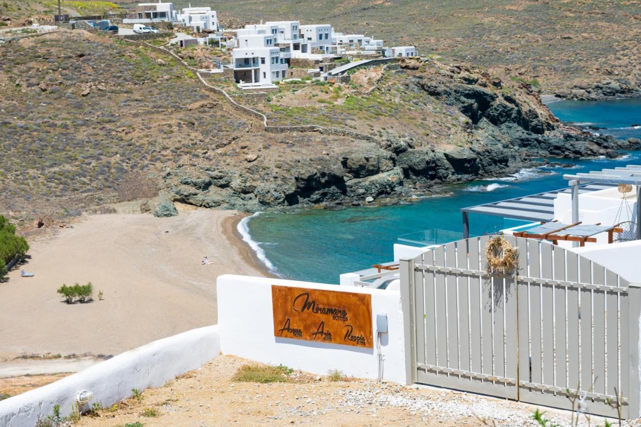 Miramare Suites Mykonos Merhia-part Kültér fotó