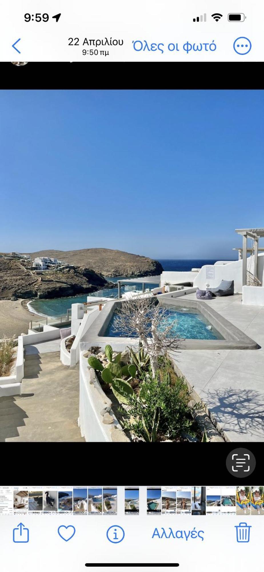 Miramare Suites Mykonos Merhia-part Kültér fotó